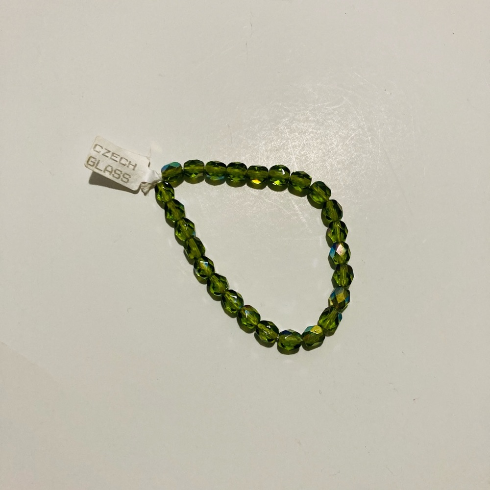 Czech glass kids bracelet